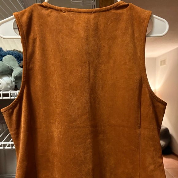 Rachel Zoe Suede Vest Size M - NWT - Picture 2 of 5